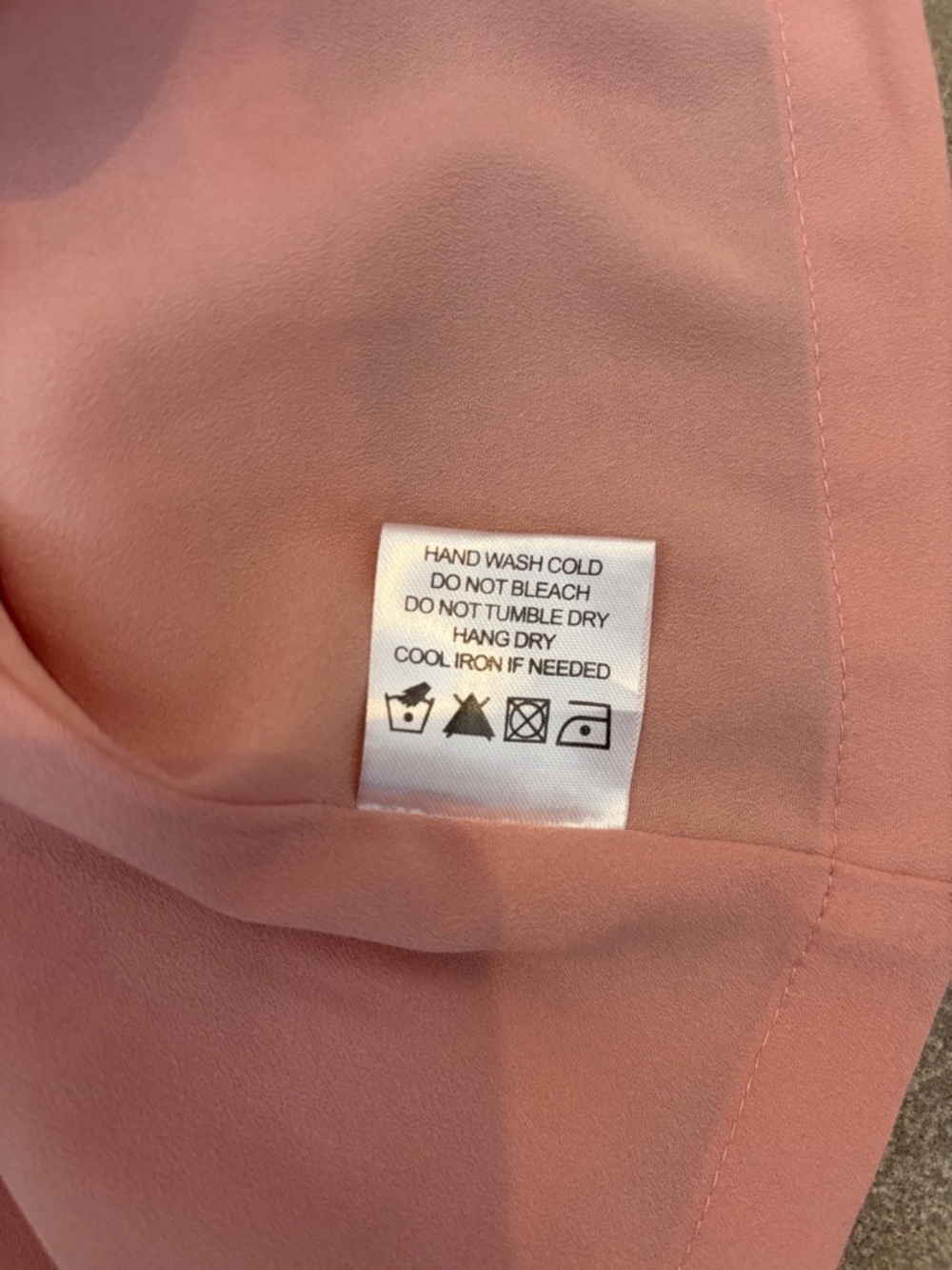 House of Harlow 1960 Textured Baby Pink Maxi Dress - Picture 8 of 8